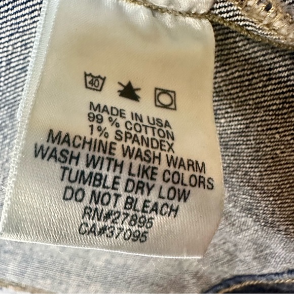 NWT! Yanuk Dark Blue Jean Jacket - Picture 11 of 11